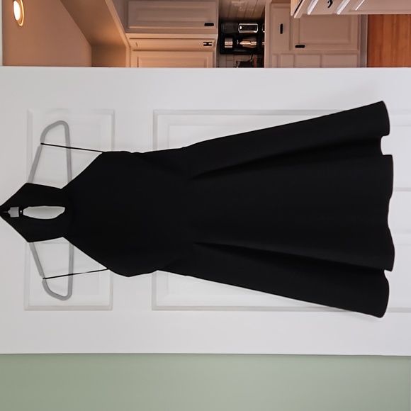 Revolve Finders Keepers Little Black Halter Dress Size Small - Picture 1 of 10